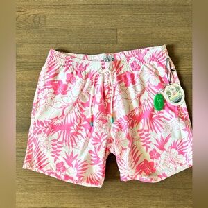 NEW Free Planet Swim Trunks-Color: Rose Pink-Size XL